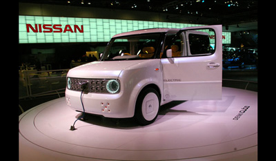 Nissan Denki Cube Electric Car Concept 2008 1